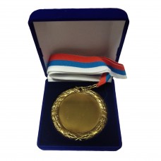 Золотая медаль в синем футляре